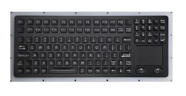 IP67 unterstützen dynamisches imprägniern Ruggedized Tastatur mit Berührungsfläche für industrielle Militäranwendung