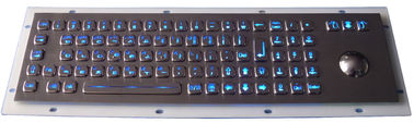 Explosionssicheres Metallvon hinten beleuchtete USB-Tastatur mit optischer Rollkugel