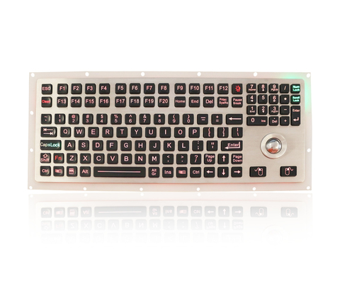 Schroffe Rollkugel-hintergrundbeleuchtete Tastatur Marine Keyboard Numerics IP65