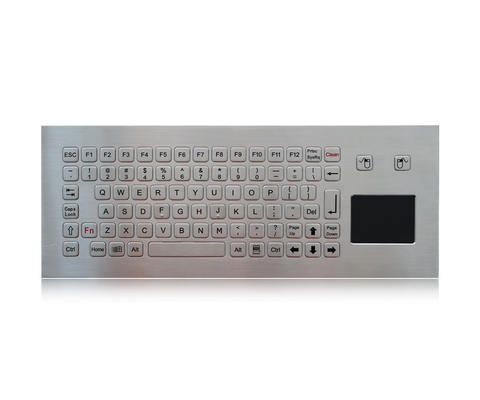 Industrielles waschbares Tastatur FCC des Computer-IP65 dynamisches 5VDC mit Berührungsfläche