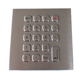 19 Schlüssel-Wasser-Beweis-Metalltastatur-Edelstahl PS2 USB RS232 RS485