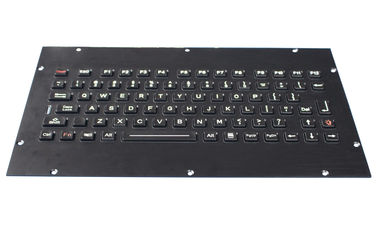 Schroffe 82 Schlüssel belichteten von hinten beleuchteten kompakten industriellen Tastatur-Vandalen-Beweis und Staub-Beweis