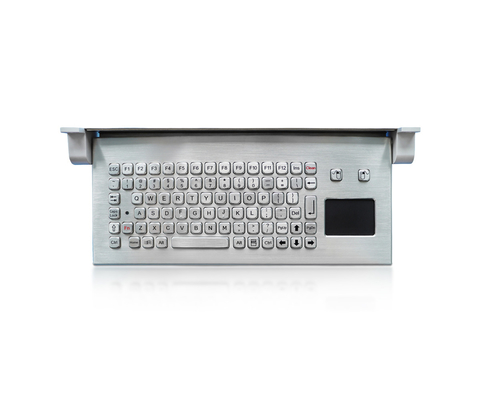 IP68 wasserdichte industrielle Tastatur mit Touchpad für den Außenbereich