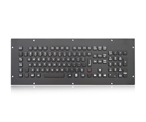 Robuste Industrielle Edelstahl Tastatur 108 Tasten für den Außenbereich