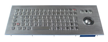 Ruggedized Schlüssel IP68 84 der Metalloptische Rollkugel-Tastatur-25.0mm verwittern Beweis
