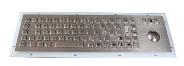 Ruggedized metallische Platten-Berg-Tastatur IP67 imprägniern 73 Schlüssel