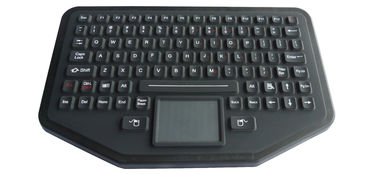 Industrielle Tastatur-Verbindung USB/PS2 des drahtlosen Silikon-IP68 mit roter Hintergrundbeleuchtung