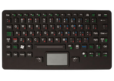 94 Schlüssel-IP67 Ruggedized von hinten beleuchtetes Silikon-industrielle Tastatur mit Flexkabel der Berührungsflächen-Matrix-FPC