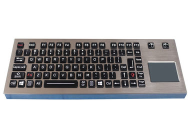 Ruggedized wasserdichte Tischplattentastatur mit Schlüssel-Metallhintergrundbeleuchtung der Berührungsflächen-IP68 89