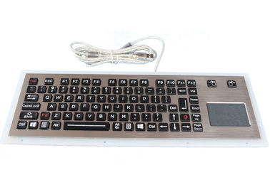 IP68 imprägniern Ruggedized militärische kompakte Tastatur mit Schlüssel 5V der Berührungsflächen-89 DC