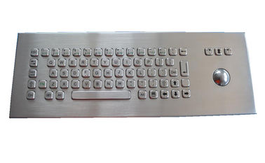 Industrielle Tastatur USBs PS2 mit Edelstahl der Rollkugel-Desktop-schroffem Tastatur-IP65