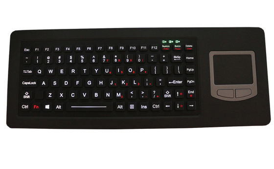 Ruggedized Silikon-Tastatur-Gummi mit schroffem Berührungsflächen-Metallgehäuse