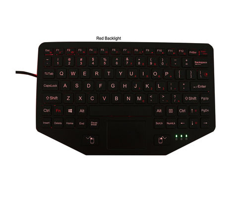 Robuste ABS NVIS Hintergrundbeleuchtung Ruggedized Fahrzeug-Tastatur