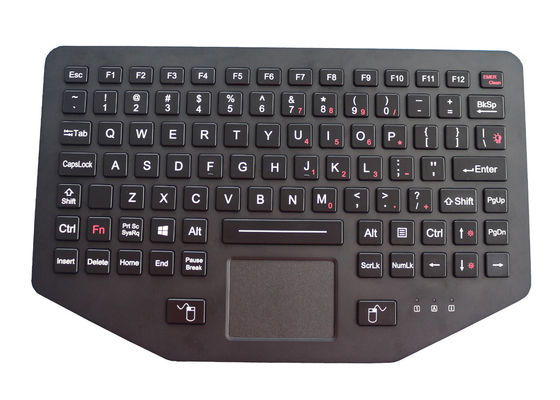 Ruggedized breite Temperatur-industrielle Tastatur mit Berührungsfläche PS2 USB