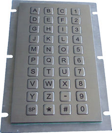 40 Schlüssel pressen Schlüsselmetalltastatur der FormatPunktematrix flache mit Rückseitenmontage zusammen