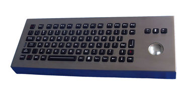 Wasserdichte industrielle Tischplattentastatur IP65 mit Rollkugel-/rollerballtastatur