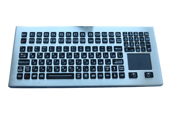 116 Schlüssel-industrielle Marine Keyboard Vandal Proof With integrierte Berührungsfläche