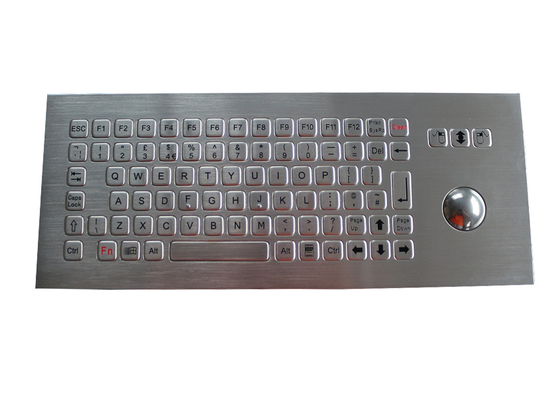 Industrieller waschbarer Kiosk 100mA der Rollkugel-Tastatur-IP67 mit unterschiedlichen F-Nschlüsseln