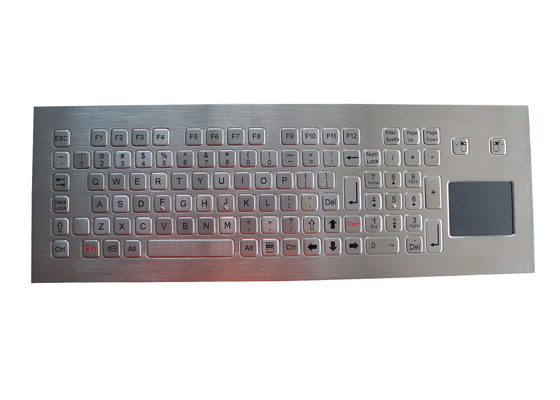 Funktionalitäts-Dynamik PS2 USB versiegelte wasserdichte Metallvolle der Tastatur-IK09