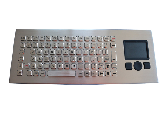 Des Vandalen-IP68 Schlüssel Beweis-Edelstahl-der Tastatur-83 für Minenindustrie