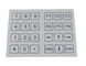 24 Schlüssel-Staub-Beweis-industrielle Membran-Tastatur mit Punktematrix