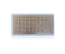 Alphanumerische 40 Knopf-Edelstahl-Tastatur-Dot Matrix Backlit Panel Mount-ATM Pin Keypad