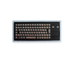 Industrielle schwarze Tastatur aus Edelstahl mit Touchpad IP65 wasserdichte Plattenmontage