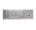 Statische bewertete industrielle Tastatur des Edelstahl-IP65 mit mechanischer Rollkugel für im Freien