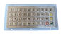 40 Schlüssel-mini industrieller Metallvertrag Vandalen-Beweis Tastatur-Platten-Berg-Gebrauch im Freien