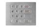 Aktualisierte Edelstahl-Metalltastatur mit Bliand-Punkt für ATM-Anwendung im Standard IP67