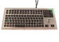 Von hinten beleuchtete industrielle Ruggedized Schlüssel der Tastatur-IP67 116 mit numerischer Tastatur