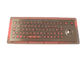 Edelstahl-industrielle Tastatur mit der Rollkugel-IP67 Schlüsselreise Platten-des Berg-0.45mm