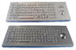 Kompaktes Format-ruggedized langer Anschlagvandalenbeweis industrielle Tastatur mit Rollkugel