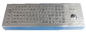 Industrielle Tastatur flache Schlüssel des Beweglichen 0.45mm Metallmit optischer Rollkugel 800DPI