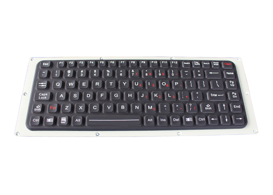 90 Schnittstelle Schlüssel-Gummisilikon-industrielle Tastatur Ruggdeized USB PS2 für Computer