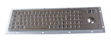 Staubgeschützte schroffe Edelstahlpunkt-Blindenschrift-Tastatur mit optischer Rollkugel