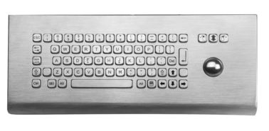 Rollkugel-rostfreie Kiosk-Tastatur-an der Wand befestigte Tischplattentastatur IP65 explosionssichere 38mm
