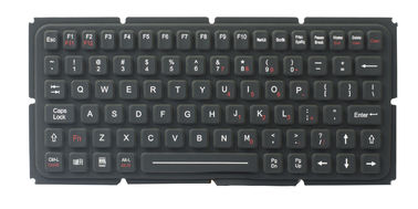 IP65 verdünnen industrielle Tastatur des Silikons mit Soem-Version für ruggdeized Computer