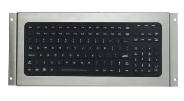 119 schwärzen industrielle Tastatur des Silikons der Schlüssel IP67, USB Tischplattentastatur