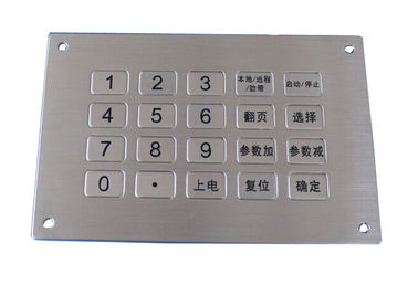 wasserdichte Spitzen-Plattenmontagelösung Metallder numerischen Tastatur 20 Schlüssel USBs