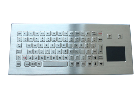 Tischplattentastatur IP68 mit Berührungsflächen-Vandalen-Beweis-Edelstahl-industrieller Tastatur
