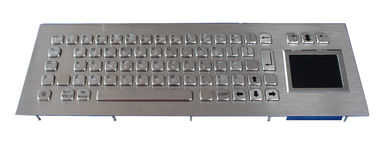 Wasserdichte Tastatur rostfreien Blindenschrift Kiosks IP65 mit Berührungsfläche, 68 Schlüssel