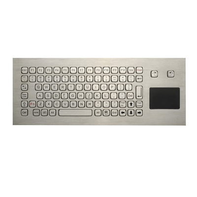 85 Schlüssel waschbare Ruggedized Tastatur, Edelstahl-Tastatur mit Berührungsfläche
