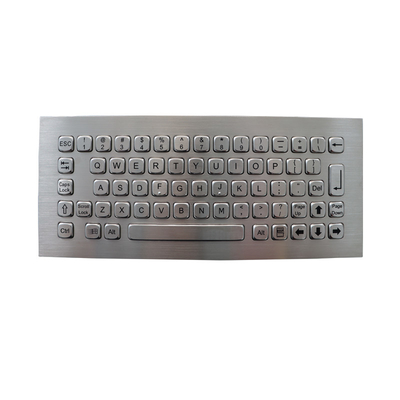 Industrielle Panel-montierte Tastatur Robuste IK08 Vandalensichere PS2-USB-Schnittstelle