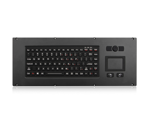 91 Silikon-industrielles Tastatur USB-FCC der Schlüssel-30mA mit Berührungsflächen-Hintergrundbeleuchtungs-Tastatur