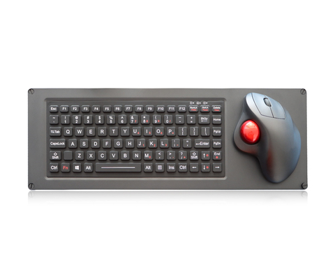 Dynamische industrielle Tastatur Ruggedized Silikonkautschuk-Tastatur der Hintergrundbeleuchtungs-IP65