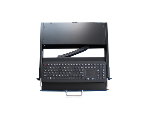 Dynamische industrielle Tastatur NVIS schroffes PS2 USB des Fach-IP67 mit Berührungsfläche