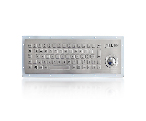 Rückseite, die Mini-Tastatur des Metall IP65 mit 25mm optischer Rollkugel anbringt