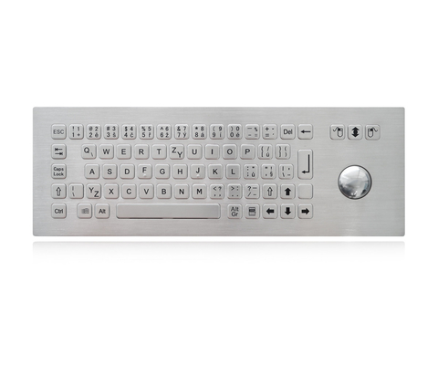 Statische bewertete Tastatur des Kiosk-IP65 mit Rollkugel-Vandalen-beständiger Tastatur