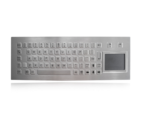 Explosionssichere 68 Schlüssel-Edelstahl-Tastatur mit Ruggedized Berührungsfläche